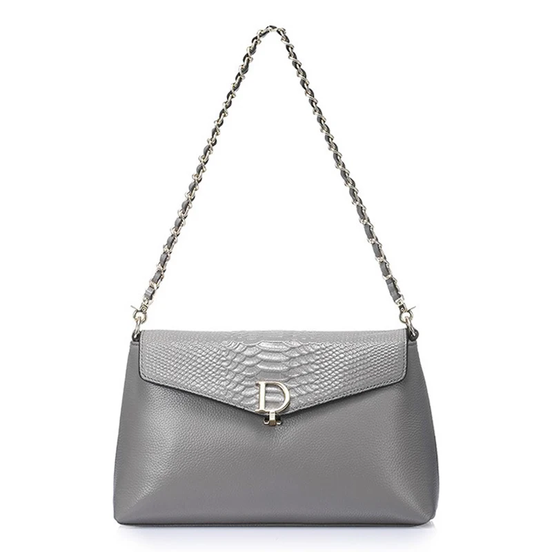 

Bag female New 2019 Genuine leather women shoulder bag fashion snake pattern Messenger Small bags mini Small square package