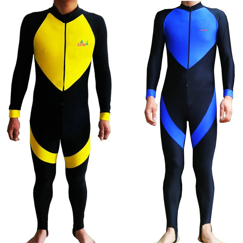lycra(nylon+spandex)surfing rash guards men women diving bodysuit sport