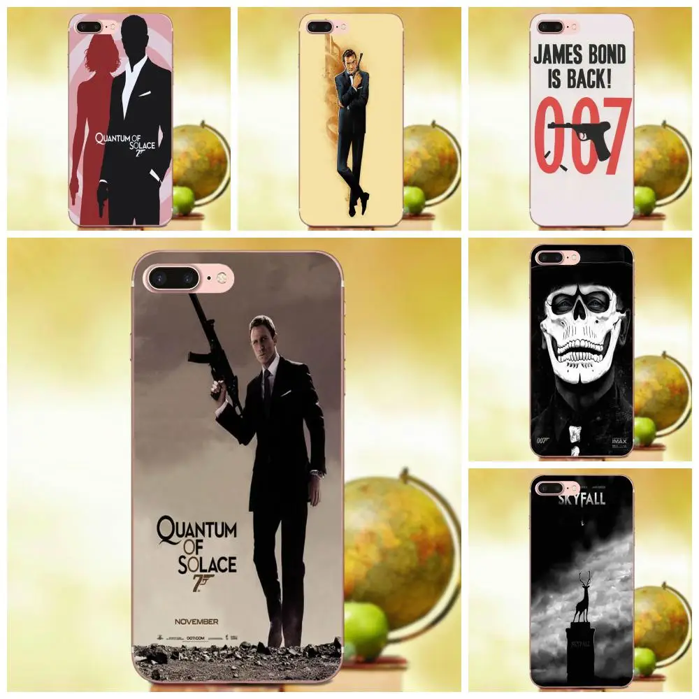 007 James Bond Skyfall для LG Nexus 5 5X G2 G3 mini spirit G4 G5 G6 K4 K7 K8 K10 2017 V10 V20 V30 стилус мягкий чехол |