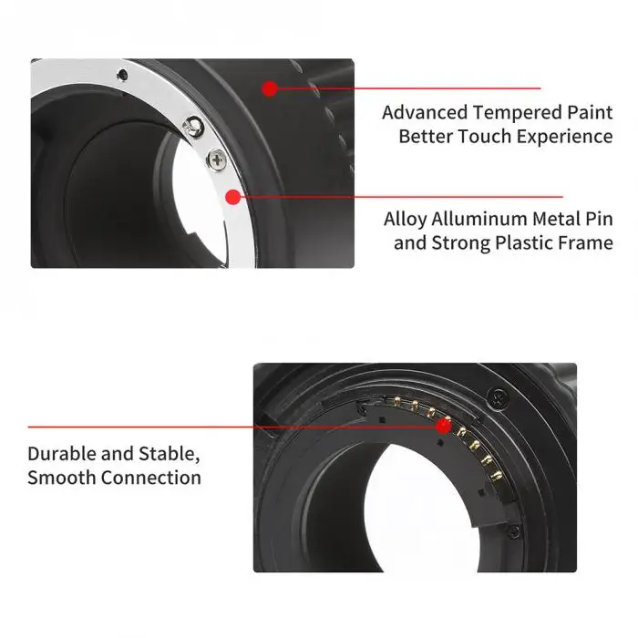 Новый 1 комплект удлинительная трубка для камеры с автоматической фокусировкой микрошпорное кольцо для фотосъемки Nikon DOM668