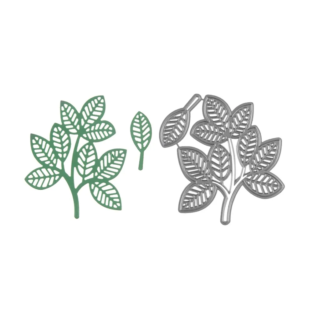 

McDies 77*71mm Leaves Metal Cutting Dies Stencils For DIY Scrapbooking Embossing Paper Cards Cuts Photo Album Making Craft