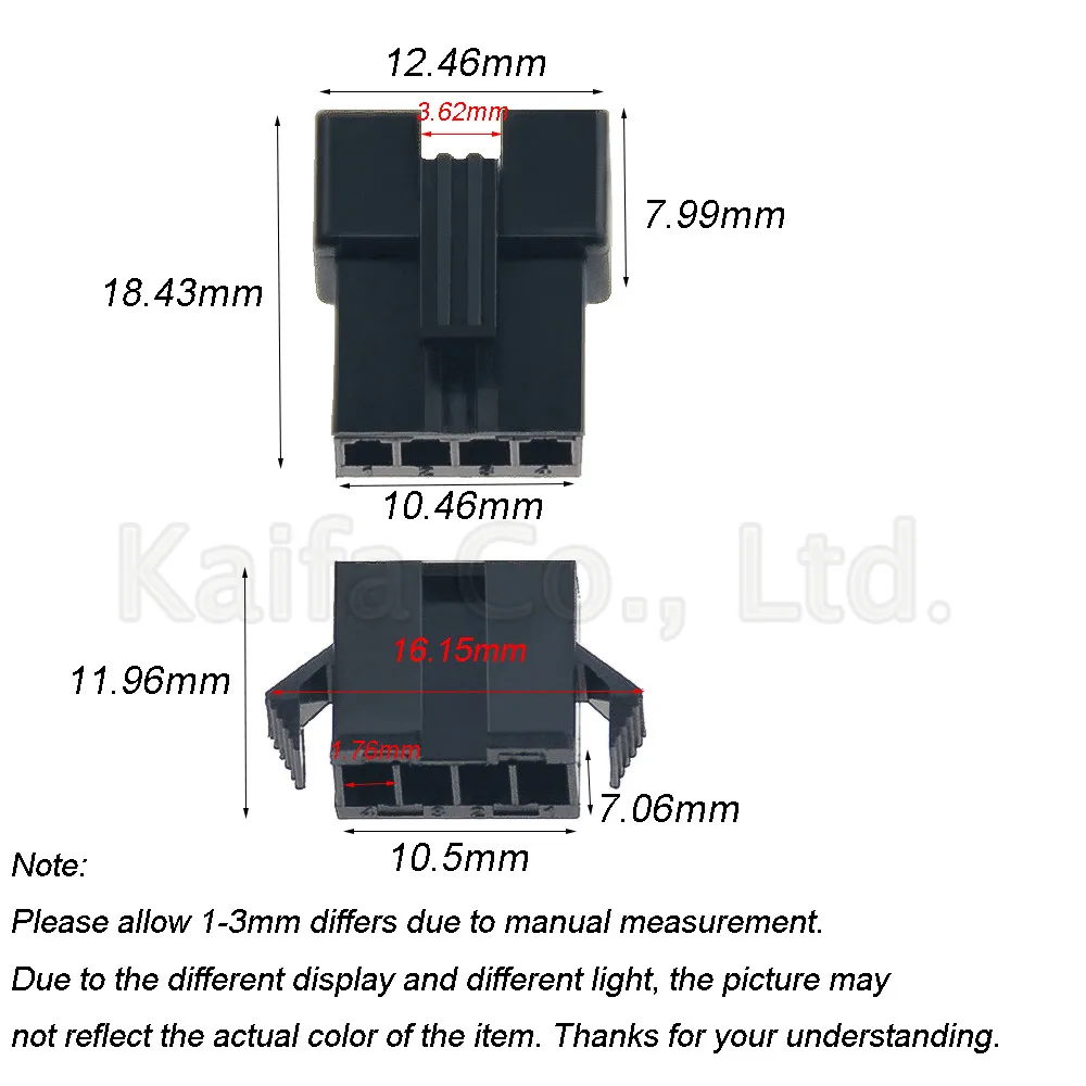 10 комплектов JST 2 54 мм SM 4 контакта внешних вилки и гнезда|connector necklace|plugging drugsplug storage |