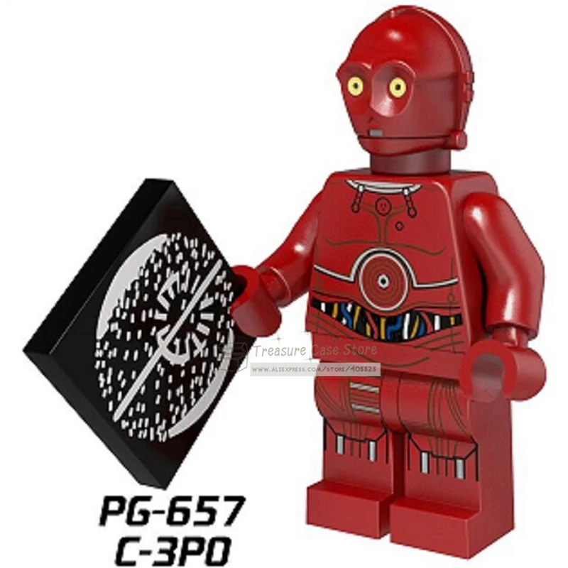 PG657 C-3PO фигура Звездные войны Строительство игрушки блоки