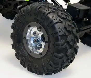 Осевой 2 Набор шин для гусеничного автомобиля Beadlock 1/10 RC Rock Crawler D90 AXIAL SCX10 AX10 Wraith 1
