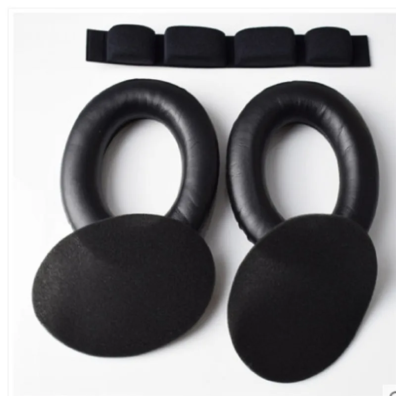 Replacement Foam Ear Pads Cushions Earpad for Sennheiser HD545 HD565 HD580 HD600 HD650 Headphones male and female 23 JulyZ8 - Цвет: Черный