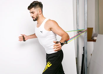 

Gym Fitness Boxing Resistance Bands Pull Rope Set Muscle Building Sport Equipment Training Yoga Workout Sport Elastic Band