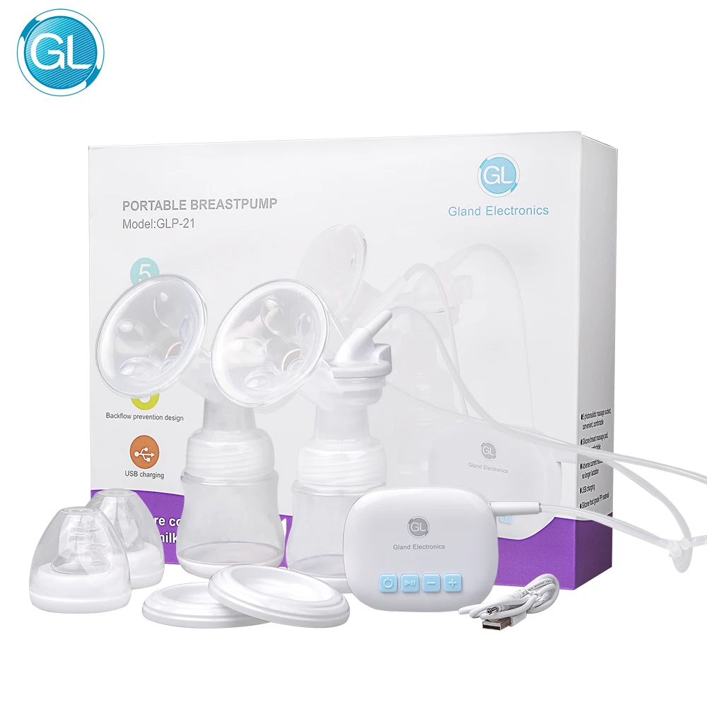 

GL Electric Double Breast Pump Portable Automatically Breast Milk Suction Device