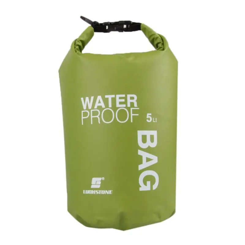 

Ultralight 5L Portable Outdoor Camping Travel Rafting Dry Waterproof Bag Swimming Bags Outdoor Sports Travel Kit with 4 Colors