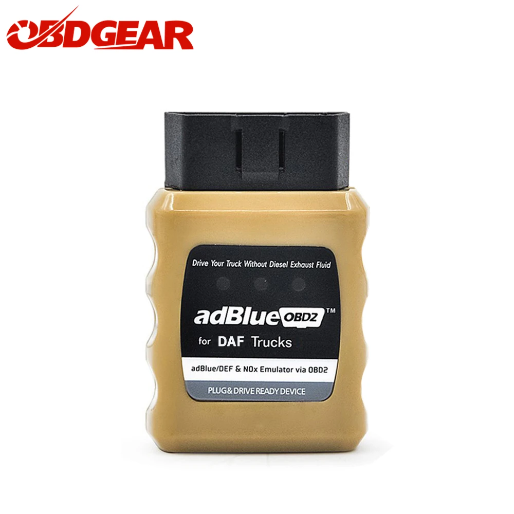 Для DAF Adblue Эмулятор OBD2 AdblueOBD2 Nox Сенсор поврежденных SCR Системы через OBD2 эмулятор Adblue для грузовых автомобилей DAF сканер Heavy Duty