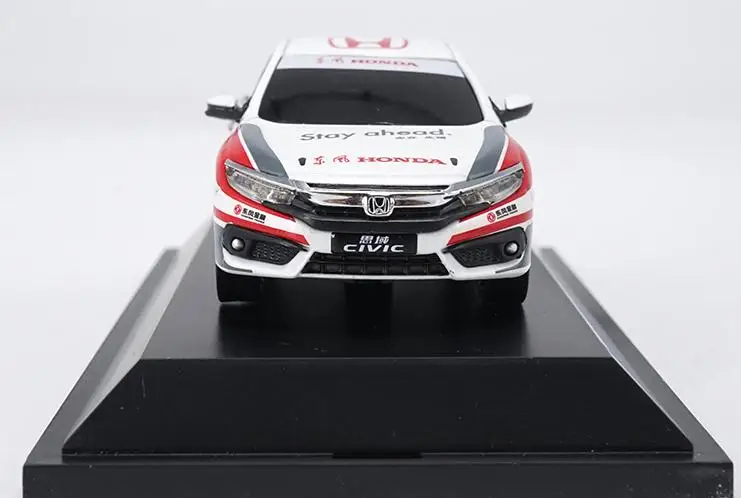 Оригинальные 1:43 Масштаб сплава гоночная модель, высокая моделирования Honda Civic, металлические отливки, коллекция модель игрушечного автомобиля