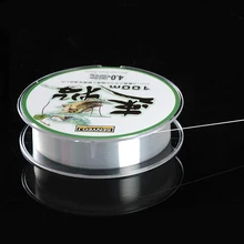 2 шт./партия высокопрочная нейлоновая рыболовная леска 100 м износостойкая рыболовная приманка прочная большая степень натяжения рыбной нити