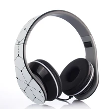 Folding Wired Style Earphone Stereo Headset with Microphone, 3.5mm Audio Cable for Android Smartphone, , PC, Laptop+Earphone bag