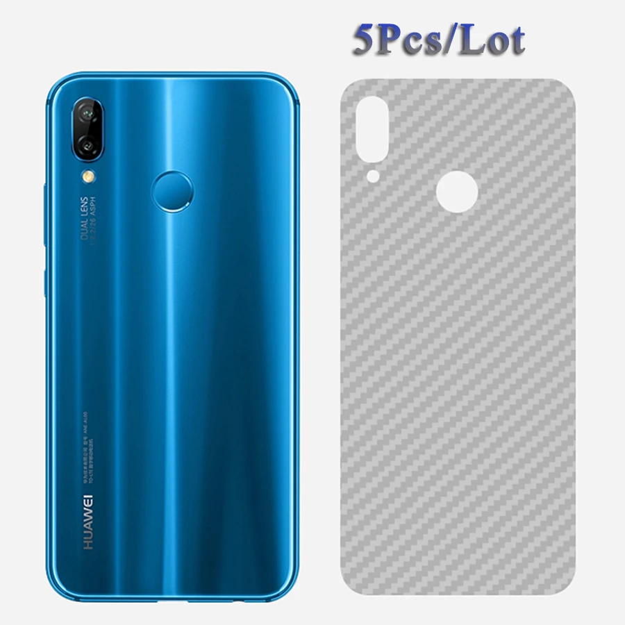 WZH 3D Carbon Fiber Sticker Screen Protector Protective Film For Huawei P20 Pro P20 Lite Honor 10 Clear(Not Tempered Glass) (1)