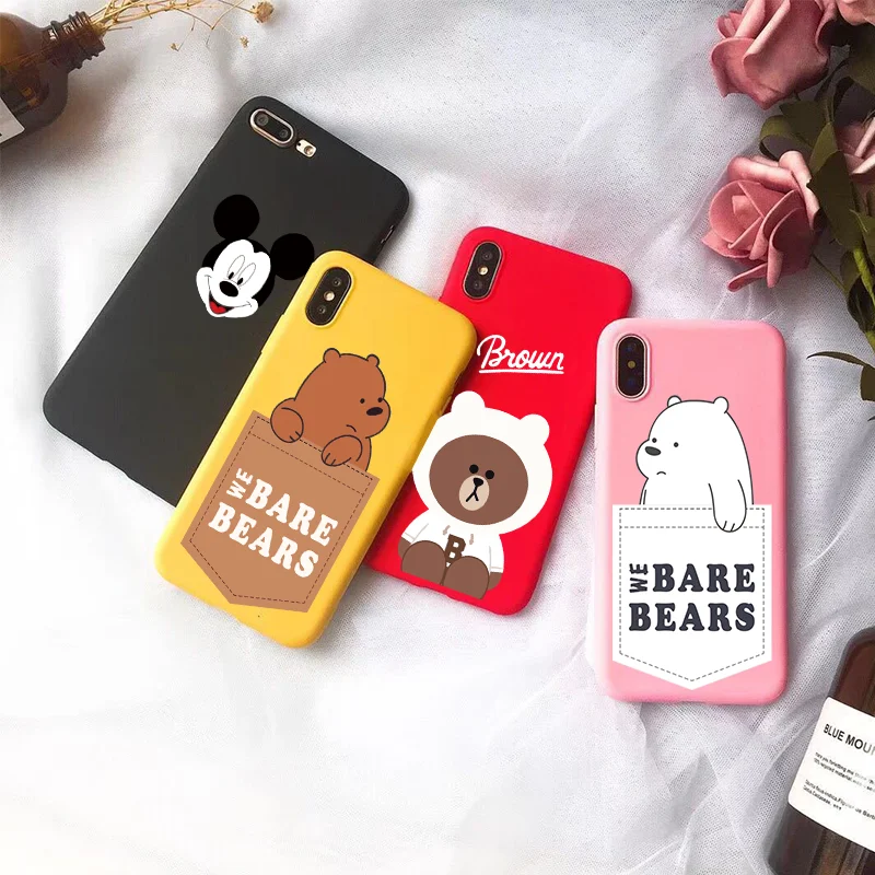

Color TPU Silicone Case For Xiaomi Redmi Note 6 5 7 K20 Pro Redmi 7 6A 5 Plus S2 Matte Case For Xiaomi Mi 9 SE Mi8 Lite Mi A2 A1