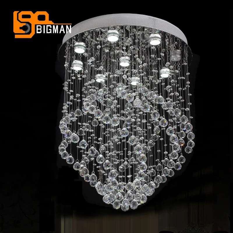 

new design contemporary chandelier crystal modern indoor lighting lustre room lights