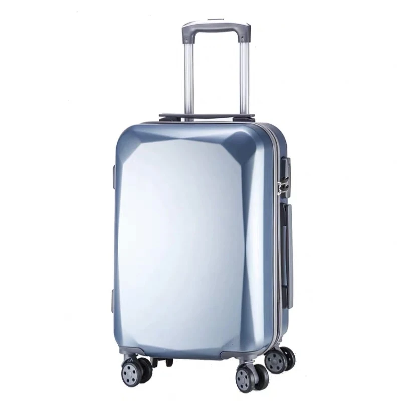 New 20"24"inch carry-on Suitcases on wheels Women Diamond cutting Rolling luggage travel bag Men fashion Trolley suitcase