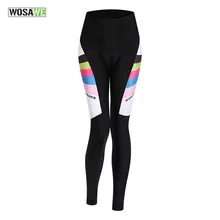 WOSAWE Осень Спорт на открытом воздухе Велоспорт велосипед обтягивающие длинные брюки многофункциональная спортивная одежда велосипед для велоспорта Светоотражающие колготки
