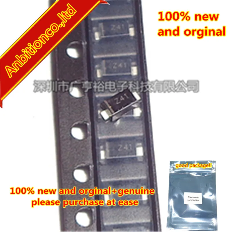 

12pcs/lot BAT41ZFILM BAT41Z BAT41 SOD-123 screen Z41 new original In Stock