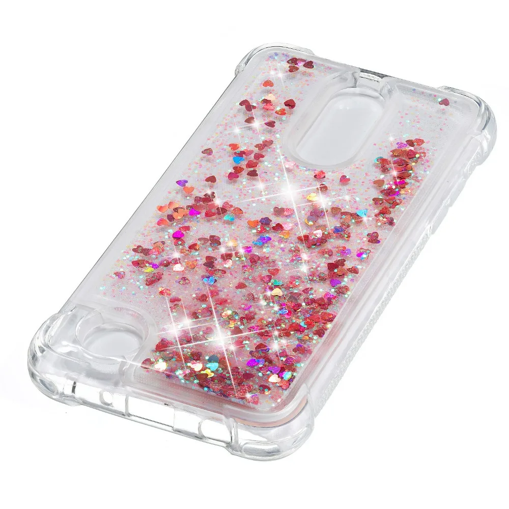 Luxury Bling Dynamic Glitter Quicksand clear Soft TPU Case