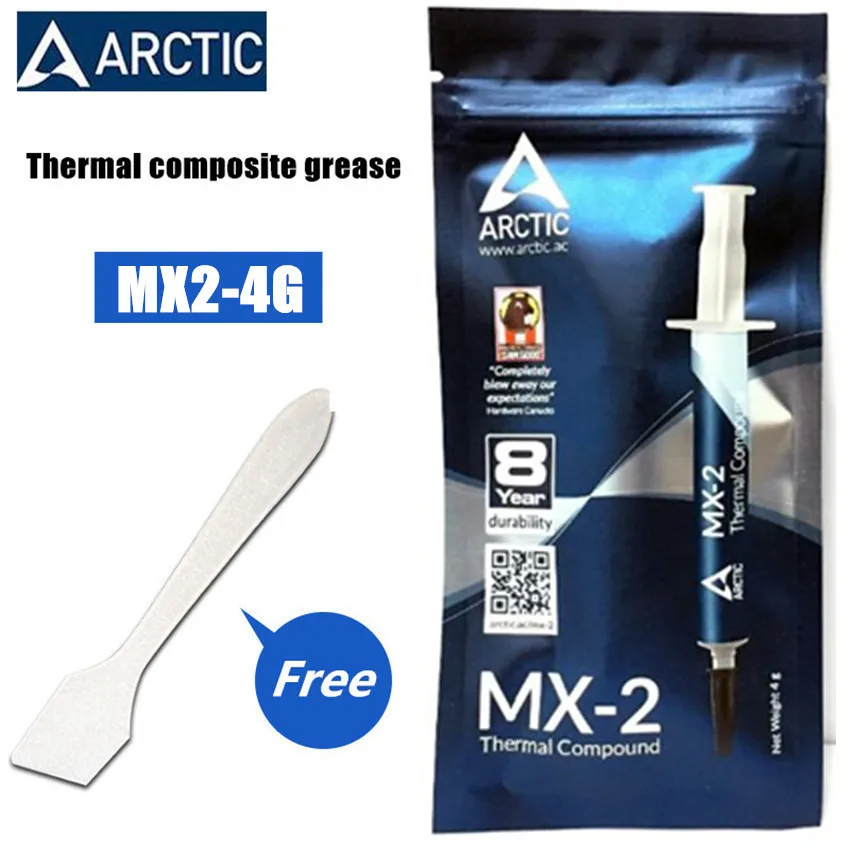 Arctic MX-2 4g процессор GPU cpu кулер термопаста проводящая штукатурка для радиатора Термопаста