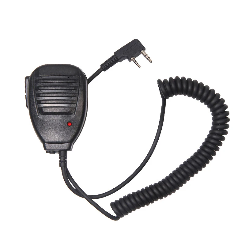Радио Ручной микрофон динамик для Walkie Talkie UV-5R Портативное двухстороннее радио