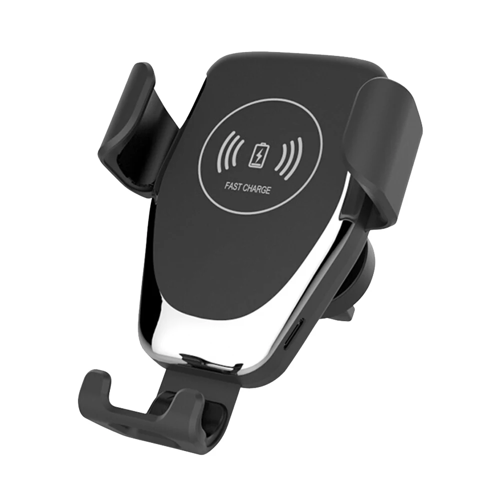 

Car Mount Qi Wireless Charger Automatic Clamping Fast Charging Phone Holder for Samsung Huawei iPhone LHY Sale