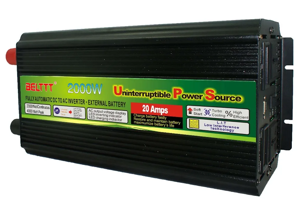 peak power 4000W cheap 2000W Modified Sine Wave Power Inverter With UPS