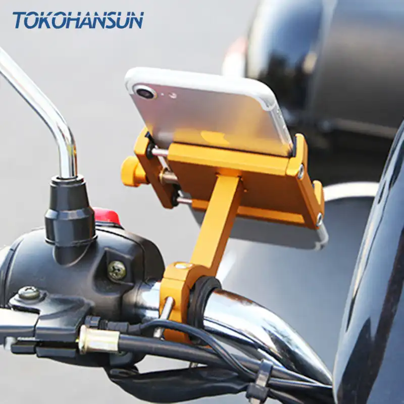 Achort Soporte Motocicleta 7.1 Smartphones Universal Rotaci/ón Soporte Manillar para Phone 11 Pro MAX 7 8 XR Soporte Movil Bicicleta Huawei X Samsung S10 S9 S8 S7 XS MAX 6S