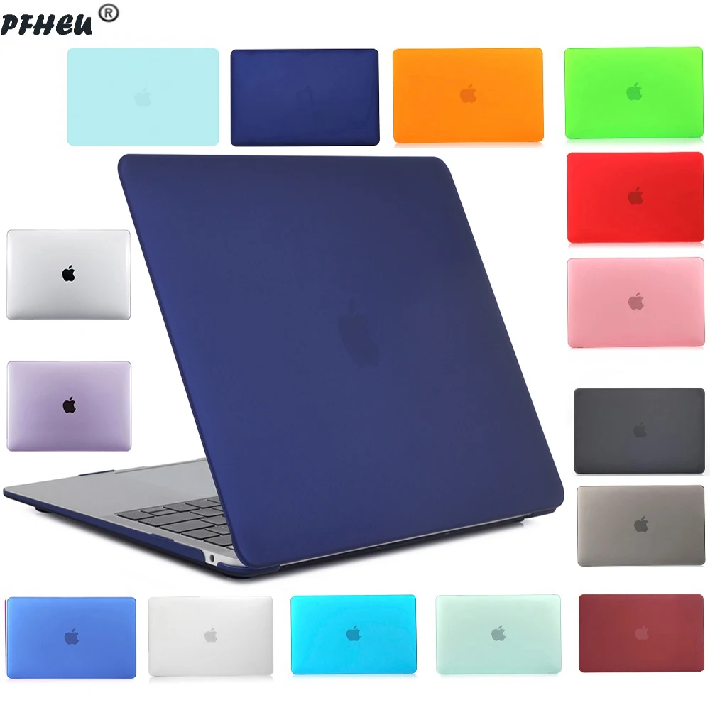 New Matte\Crystal Case For Apple Macbook Air Pro Retina 11 12 13 15 inch laptop bag,For New Mac book Air Pro 13.3 Case A1932
