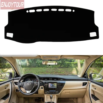 

For Toyota Corolla Axio altis Fielder 2013-2019 Car Styling Covers Dashmat Dash Mat Sun Shade Dashboard Cover Capter 2014 2018