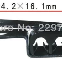 100 шт. трубки клипса для Toyota ALPHARD Авто Пластиковые Крепежные Пластиковые зажимы для автомобилей кузова автомобильный фиксатор