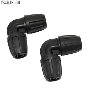 

Garden Irrigation 8 / 11mm Hose 90 Degree Locking Elbow Connector Garden Water Irrigation System Accessories 40pcs