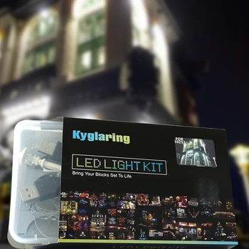 

Kyglaring LED Light Kit For Creator Brick Bank 10251 Light Set (NOT Include The Model)