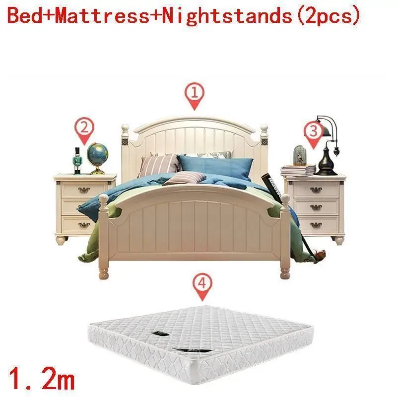 Yatak Odasi Мобильная детская кроватка Mebles Dla Dzieci Bois деревянная спальня Muebles De Dormitorio Lit Enfant деревянная детская мебель кровать - Цвет: Version X