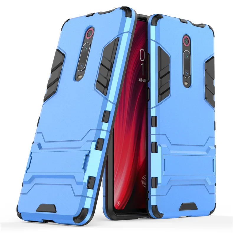 

Cover Case for Xiaomi Mi 9T Mi9t pro Rubber Robot Armor Bumper Shockproof Hard Shell Protective Case