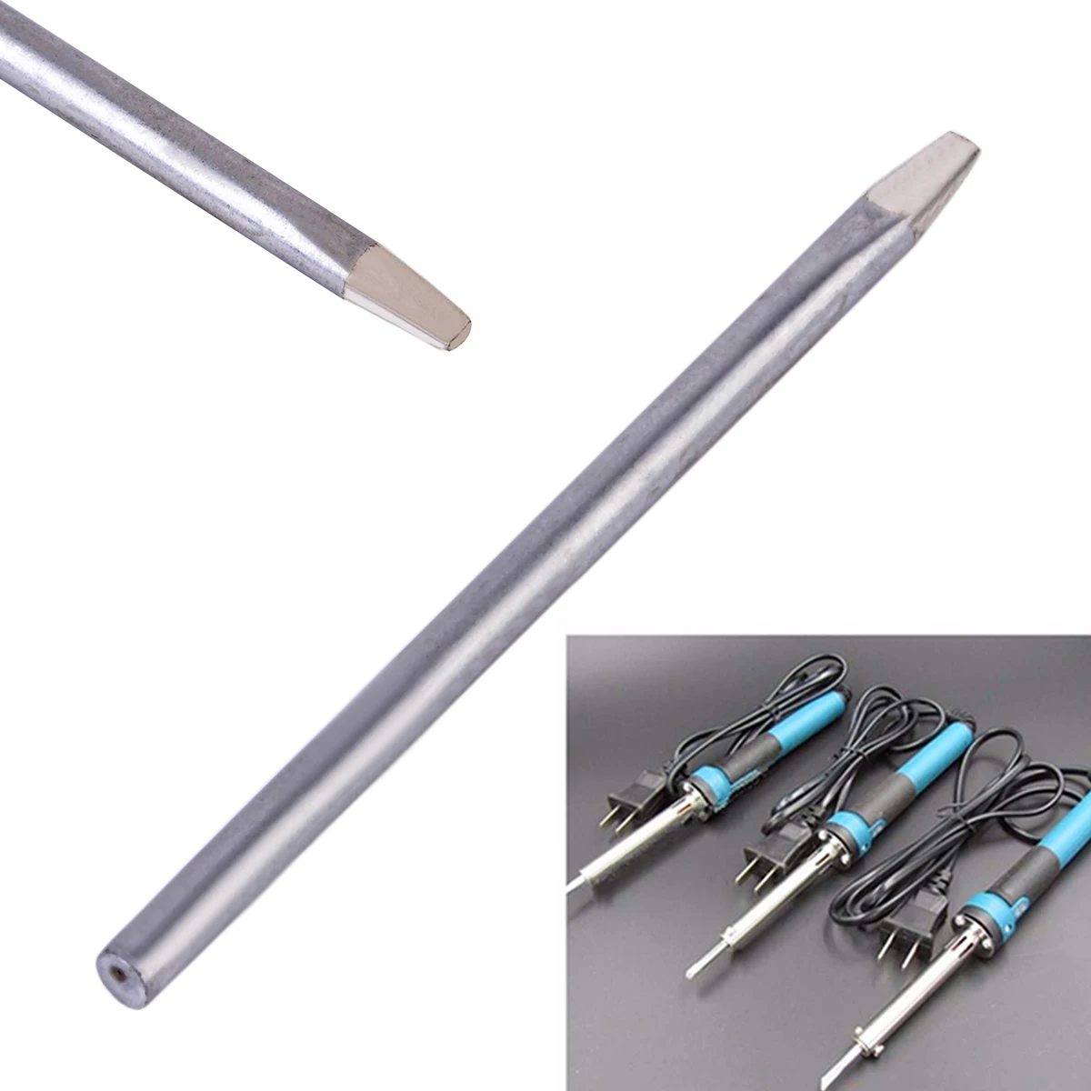 

1Pcs 3.7mm Electric Soldering Iron Tips 30W Replaceable Welder Solder Tip Tools Mayitr Random Pattern
