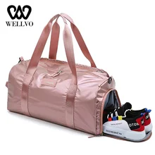 Корейский стиль, сумки для путешествий, водонепроницаемые, для багажа, йоги, сумки для девушек, сумка на плечо для женщин, тренировочная сумка для выходных, сумки XA702WB