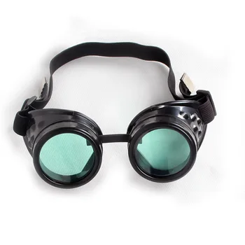 Fashion Gothic Steampunk Unisex Cool Men Women Welding Goggles Cosplay Vintage Glasses Eyewear 4