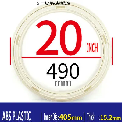 ADVANCED ABS Plastic Anti Skid Lazy Susan Turntable Base Round Table Wheel Swive Base for both Glass or Wood Table 20INCH 490MM OD