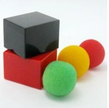 Paradox Large Size Magic Tricks Box Change Appearing Sponge ball Magie Magician Close Up accessory Gimmick