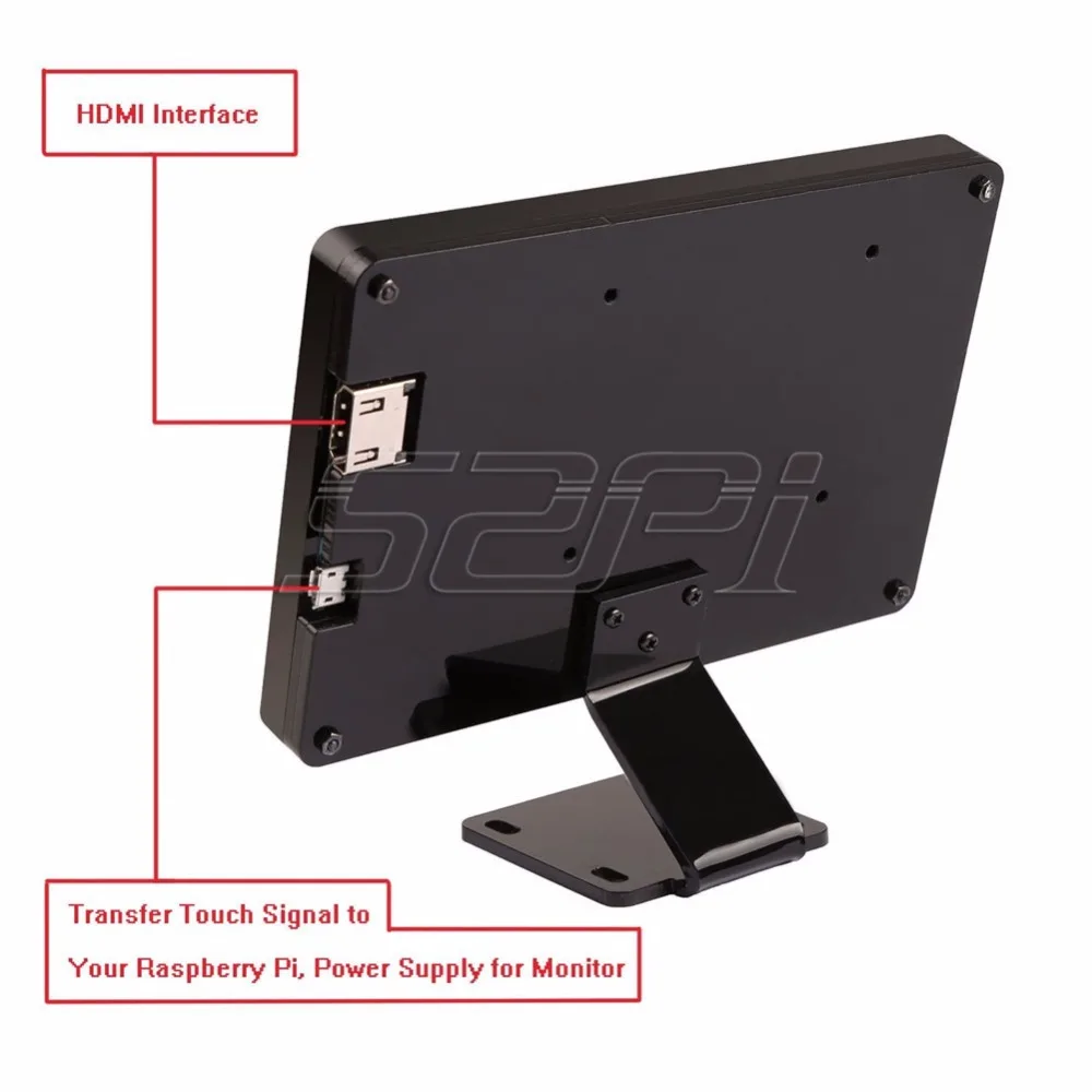 52 дюймовый емкостный сенсорный монитор с кронштейном для Raspberry Pi/пк Windows Plug and