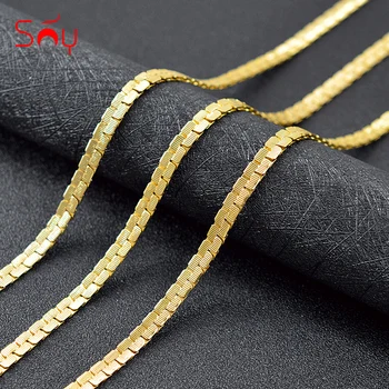 

Sunny Jewelry Vintage Jewelry Snake Chain Necklace Copper Necklace For Women Luxury Jewelry For Party Birthday Jewelry Findings