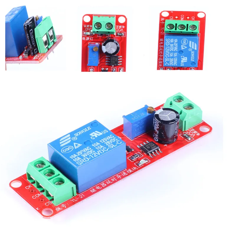 Buy 12V Time Delay Relay Module Car Starting Relay