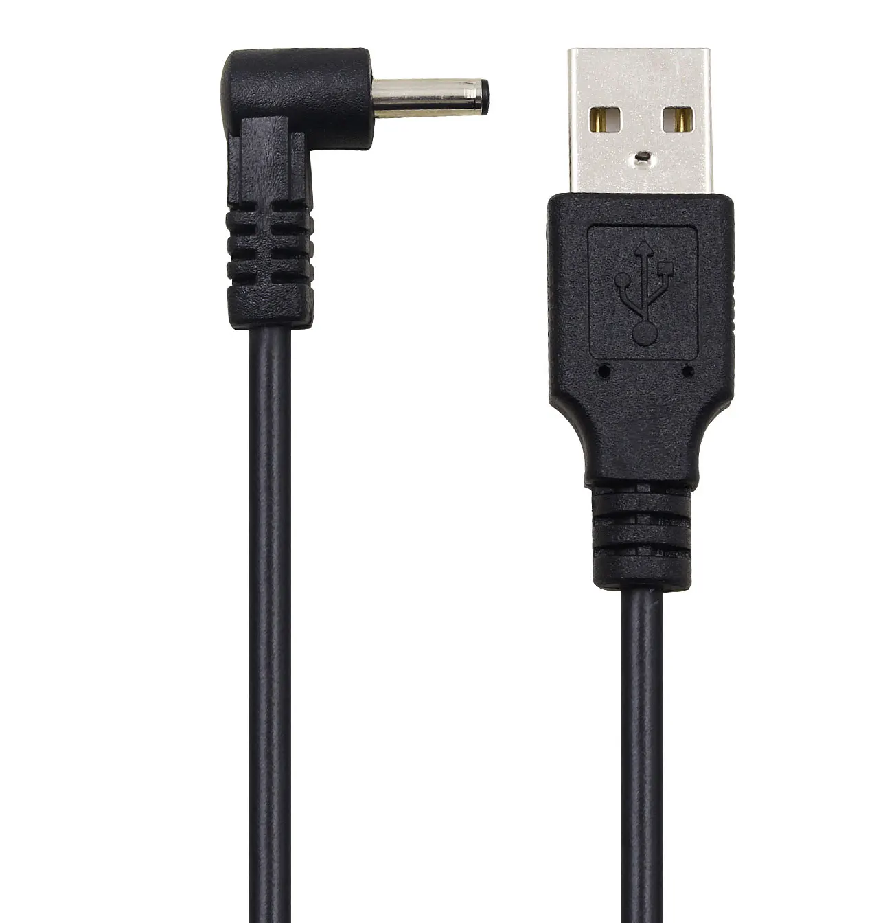 USB to DC 5V Angled Jack Power Adapter Cord Cable 1m For Nextbook