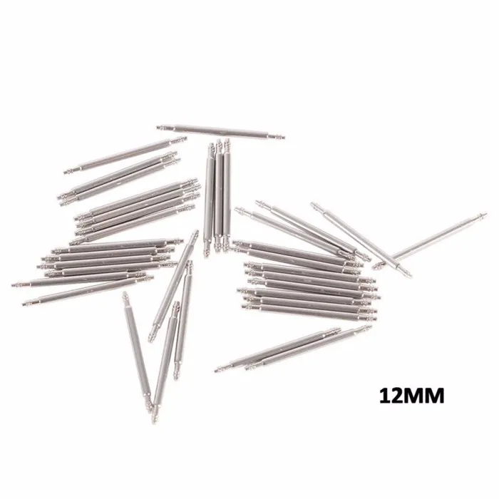 20 шт., нержавеющая сталь, ремешок для часов, пружинные стержни, булавки для ремонта часов, соединительные шпильки, инструменты для удаления 12-26 мм, унисекс, аксессуары для часов