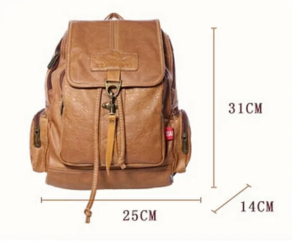 B14080606 Belle Cose fashion brand woman leather backpack small female