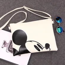 2018 Women Messenger Bags Minnie Mickey Bag Leather Handbags Clutch Bag Bolsa Feminina mochila Bolsas Female sac a main