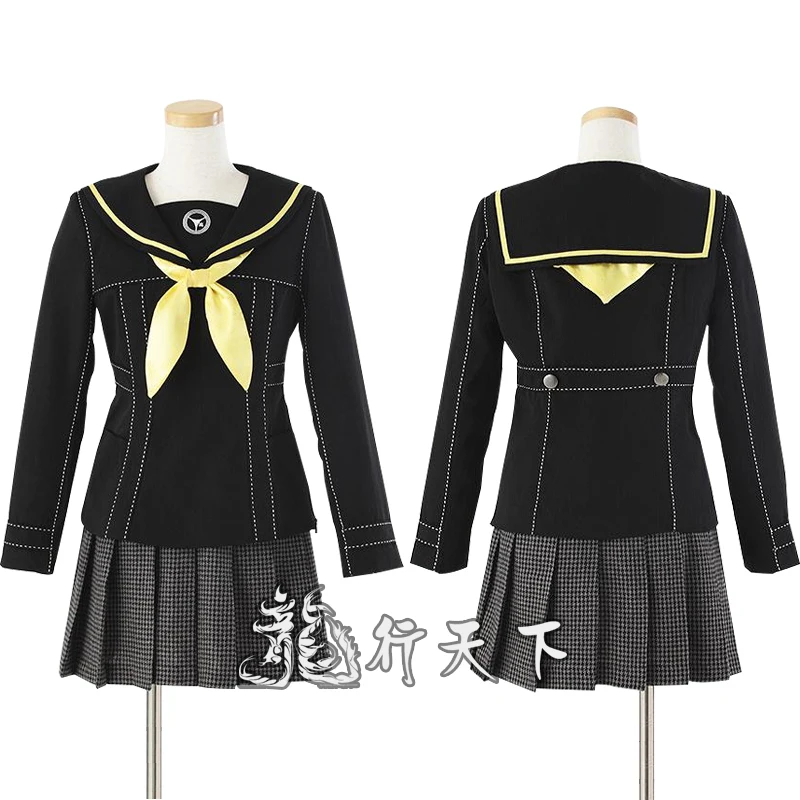 Persona 4 Shin Megami Tensei 4 Amagi Yukiko Dress School Uniform cosplay costume