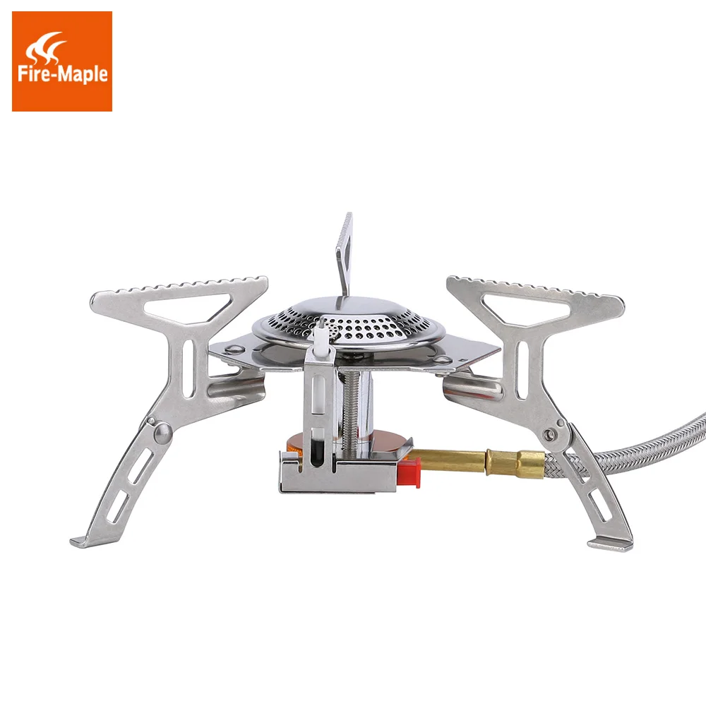 

Fire Maple Camping Gas Stove Portable Foldable Split Burn 2600W for Outdoor Water Coffe Tea Meal Cooking Gas Stove FSM-105