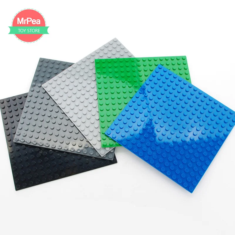 

16*16 Dots Base Plate for Small Bricks Baseplate Board DIY Building Blocks Toys For Children Compatible with LegoINGLYS zk30